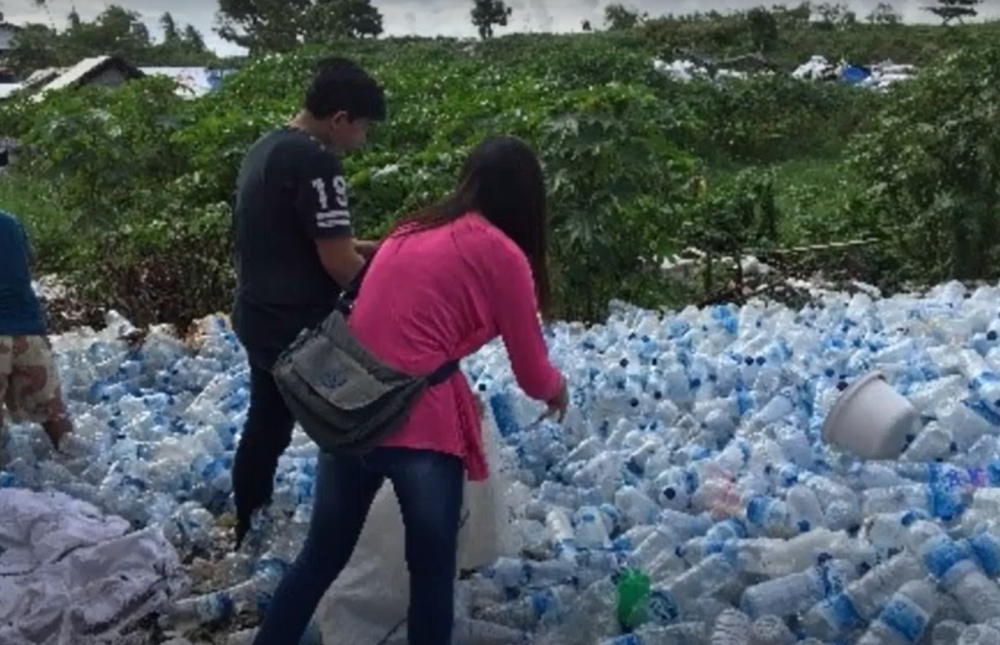 Engineering the use of plastic waste as a substitute for coarse aggregate in the manufacture of porous concrete